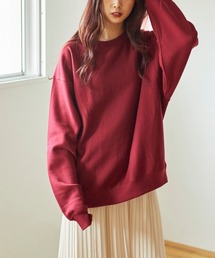 WEGO/【WEB限定】カラービッグシルエットプルオーバースウェット