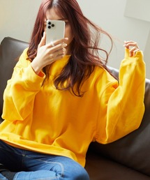 WEGO | WEGO/【WEB限定】カラービッグシルエットプルオーバースウェット(スウェット)