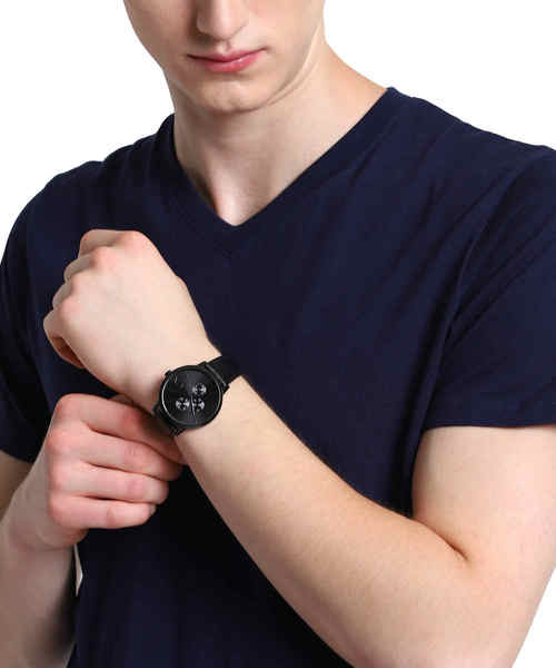 ARMANI EXCHANGE（アルマーニエクスチェンジ）の「CAYDE　AX2719（アナログ腕時計・メンズ・ブラック・FREE）」の7枚目の写真