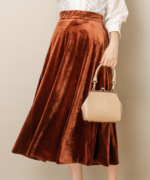 natural couture（ナチュラルクチュール）の「２ＷＡＹクロコガマ口バッグ（ショルダーバッグ・レディース・ブラック/ベージュ/ブラウン・FREE）」の14枚目の写真