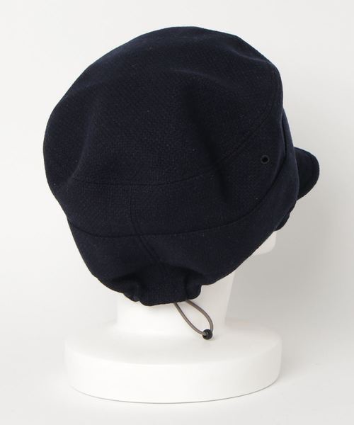 PHATEE（ファッティー）の「【PHATEE】ファティー NEW CAP RECYCLE WOOL（キャップ・メンズ・チャコールグレー/ブラック/ネイビー/キャメル・ONESIZE）」の5枚目の写真