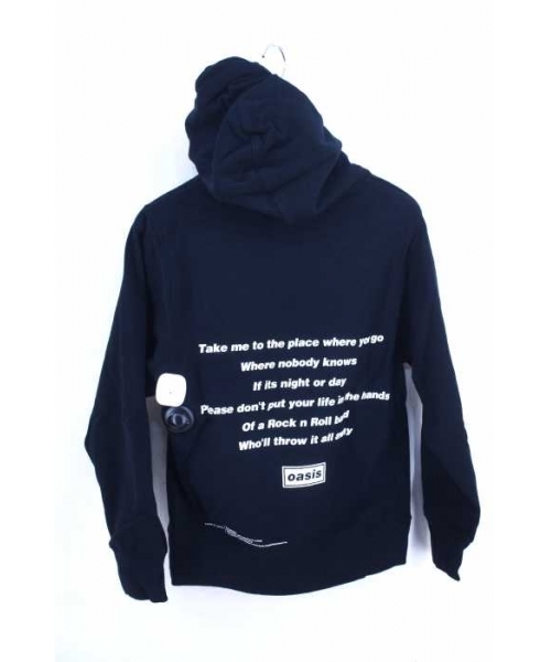 ブランド古着 19aw Oasis Dont Look Bacl In Anger Song Lyrics Parka バンドプリントパーカー パーカー Adam Et Rope アダムエロペ のファッション通販 Zozoused