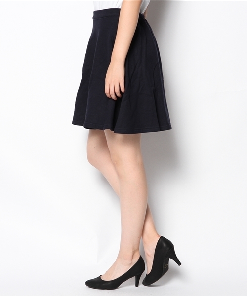 OUTLET（アウトレット）の「【CIAOPANIC TYPY】スエットパイピングギャザースカート（スカート・レディース・グレー/ネイビー・FREE）」の3枚目の写真