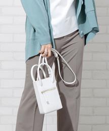 coen | 【WEB限定】ミニスクエアバッグ（ミニバッグ/ポシェット）(ショルダーバッグ)