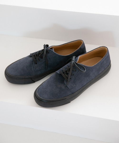 GLOBAL WORK(グローバルワーク)の「プレーントゥスニーカー/868407(スニーカー・メンズ・ブラック/ベージュ/ネイビー・MEDIUM/LARGE)」の3枚目の写真