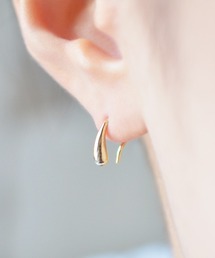 F&D : Water Drop Pierce Silver925