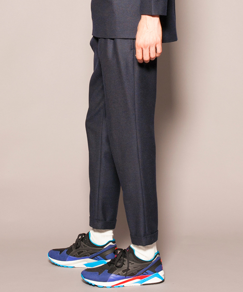 MONKEY TIME（モンキータイム）の「MT ∴ TW/レーヨン ツイル 2P アンクル パンツ ◆（スラックス・メンズ・グレー/ネイビー・X-LARGE/SMALL/MEDIUM/LARGE）」の11枚目の写真