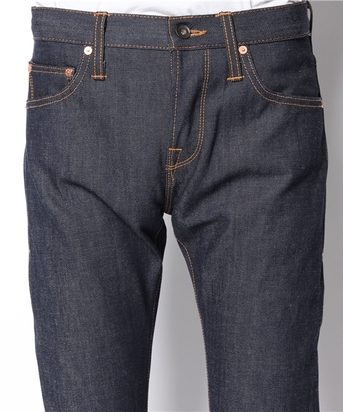 And A（アンドエー）の「slim fit5-pocket jean (WINGS+HORNS)（デニムパンツ・メンズ・インディゴブルー・29/30/28/31/32）」の12枚目の写真