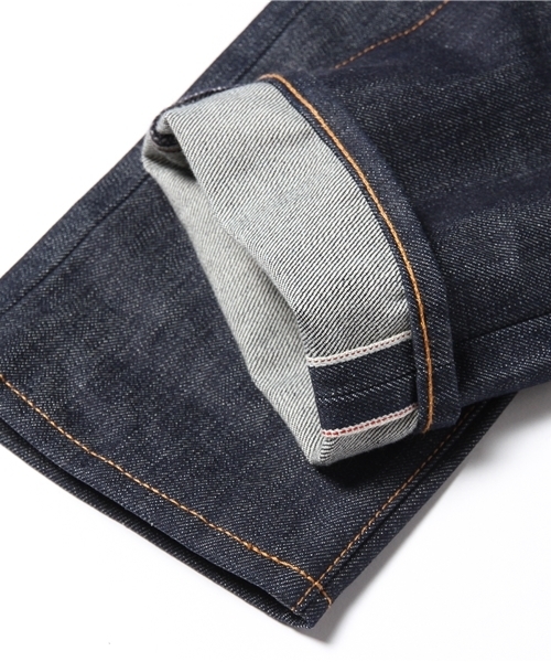 And A（アンドエー）の「slim fit5-pocket jean (WINGS+HORNS)（デニムパンツ・メンズ・インディゴブルー・29/30/28/31/32）」の4枚目の写真