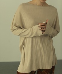 TODAYFUL | ランダムリブオーバーロングT(Tシャツ/カットソー)