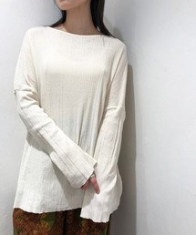 TODAYFUL | ランダムリブオーバーロングT(Tシャツ/カットソー)