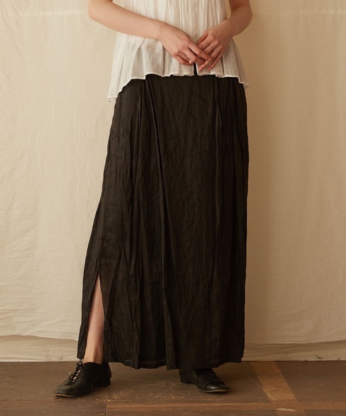 suzuki takayuki : 23ss ギャザーワイドパンツ☆1 - パンツ 
