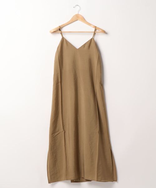 LOWRYS FARM（ローリーズファーム）の「キャミワンピ　886318（ワンピース・レディース・ブラック系その他/カーキ/ブラック/ブラウン/グレー/モカ/グレー系その他/グリーン系その他/アイボリー/パープル・FREE）」の13枚目の写真