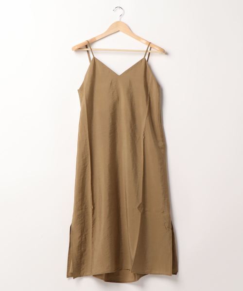 LOWRYS FARM（ローリーズファーム）の「キャミワンピ　886318（ワンピース・レディース・ブラック系その他/カーキ/ブラック/ブラウン/グレー/モカ/グレー系その他/グリーン系その他/アイボリー/パープル・FREE）」の16枚目の写真