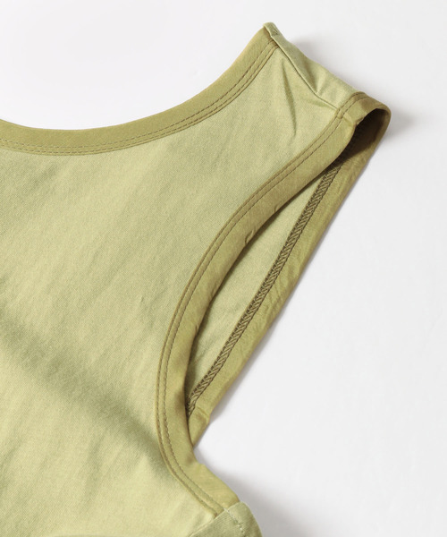 LAATO(ラート)の「BACK WRAP TOPS(Tシャツ/カットソー・レディース・ベージュ/ブラウン/イエロー・FREE)」の5枚目の写真