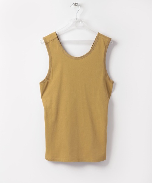 LAATO(ラート)の「BACK WRAP TOPS(Tシャツ/カットソー・レディース・ベージュ/ブラウン/イエロー・FREE)」の2枚目の写真