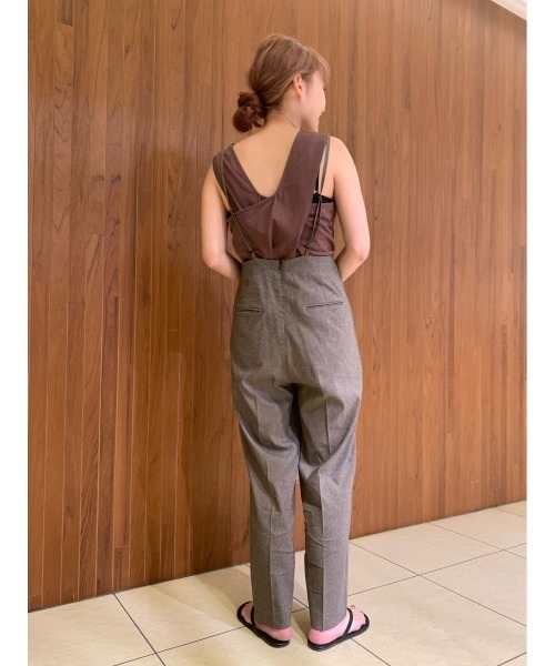 LAATO(ラート)の「BACK WRAP TOPS(Tシャツ/カットソー・レディース・ベージュ/ブラウン/イエロー・FREE)」の15枚目の写真