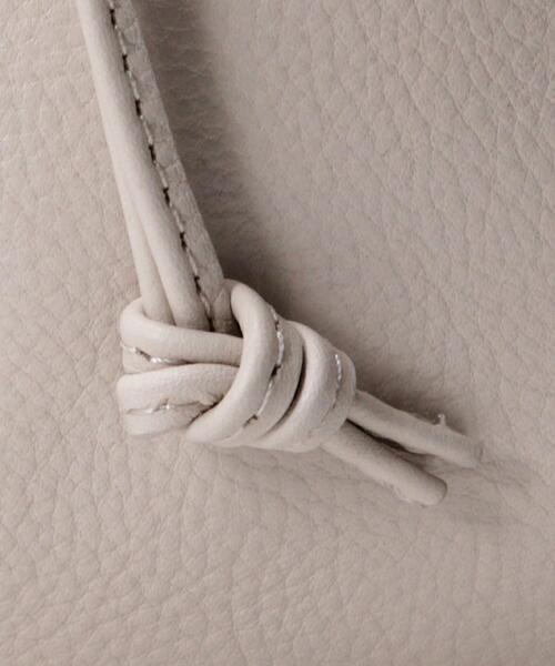 BEAUTY&YOUTH UNITED ARROWS（ビューティーアンドユースユナイテッドアローズ）の「BY レザーミニドロストショルダーバッグ о（ショルダーバッグ・レディース・ブラック/ターコイズブルー/ライトグレー・FREE）」の16枚目の写真