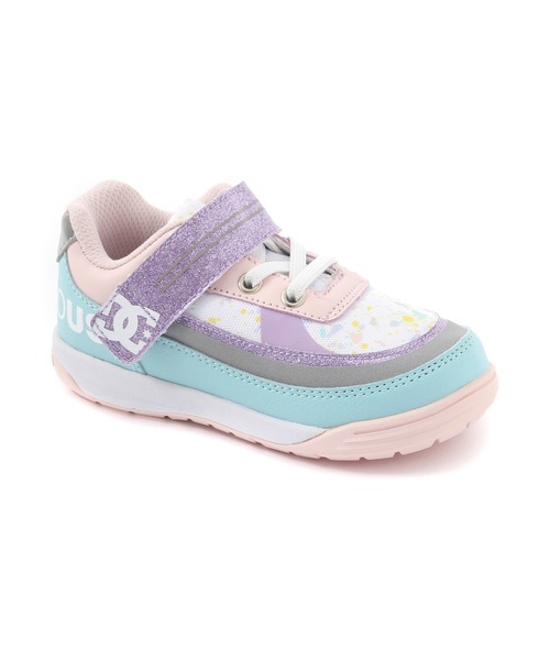 DC SHOES（ディーシーシューズ）の「Ks MEDALIST 2.5/DC キッズ スニーカー スケシュー スケートシューズ（スニーカー・キッズ・マルチ/ブラック×ホワイト/シルバー・15cm/17cm/14cm/18cm/16cm/19cm）」の3枚目の写真