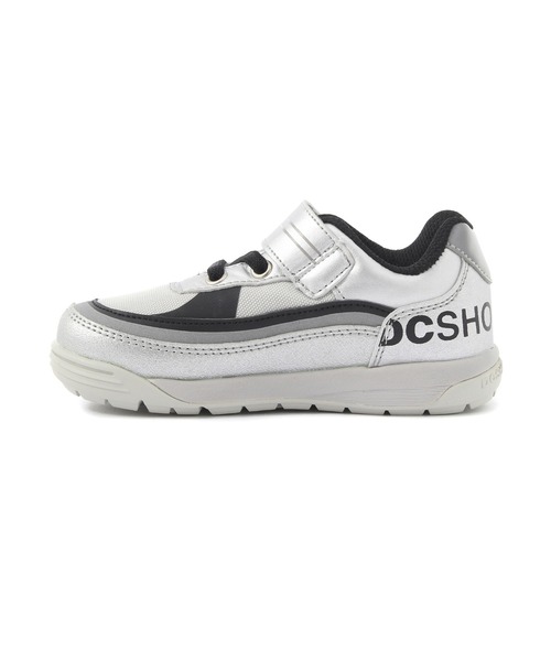 DC SHOES（ディーシーシューズ）の「Ks MEDALIST 2.5/DC キッズ スニーカー スケシュー スケートシューズ（スニーカー・キッズ・マルチ/ブラック×ホワイト/シルバー・15cm/17cm/14cm/18cm/16cm/19cm）」の7枚目の写真