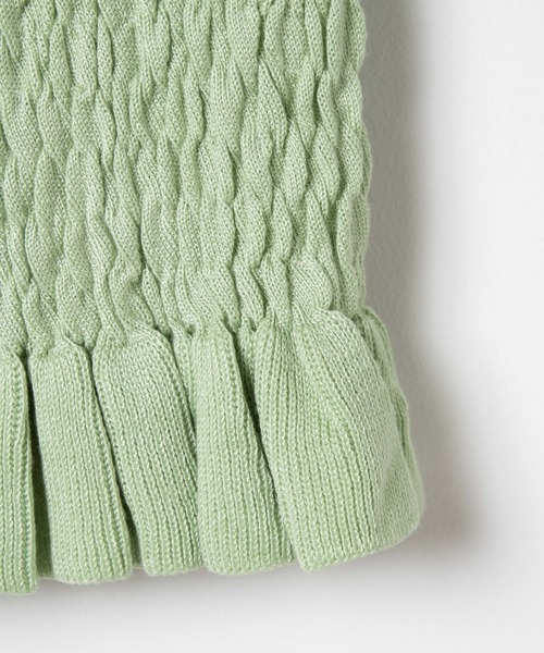 WEGO（ウィゴー）の「WEGO/スクエアネックシャーリングブラウス（シャツ/ブラウス・レディース・ホワイト/ブラック/グリーン系その他・FREE）」の17枚目の写真