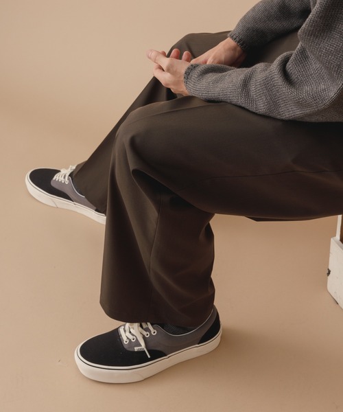 Dickies（ディッキーズ）の「【Dickies別注874 ウエストゴム ワイドイージースラックス（チノパンツ・メンズ・ブラック/カーキ/ネイビー・M/L/XL）」の16枚目の写真