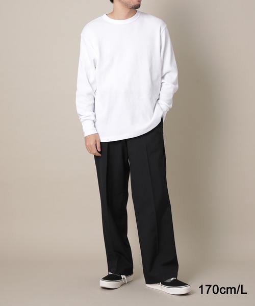 Dickies（ディッキーズ）の「【Dickies別注874 ウエストゴム ワイドイージースラックス（チノパンツ・メンズ・ブラック/カーキ/ネイビー・M/L/XL）」の12枚目の写真