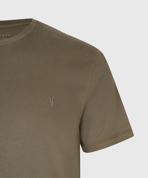 ALLSAINTS(オールセインツ)の「BRACE TONIC CREW T-SHIRT | ブレース トニック クルー Tシャツ(Tシャツ/カットソー・メンズ・ブラウン系その他/ブルー系その他/グリーン系その他/ブルー系その他2・S/M/L/XS)」の13枚目の写真