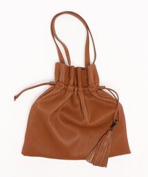 Import & Select（インポートアンドセレクト）の「プリーツ巾着ソフトレザートートバッグ（トートバッグ）」