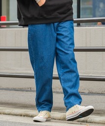 improves | 14パターン イージー テーパード シェフパンツ コーデュロイ ストライプ デニム チェック ペイズリー セットアップ対応(その他パンツ)
