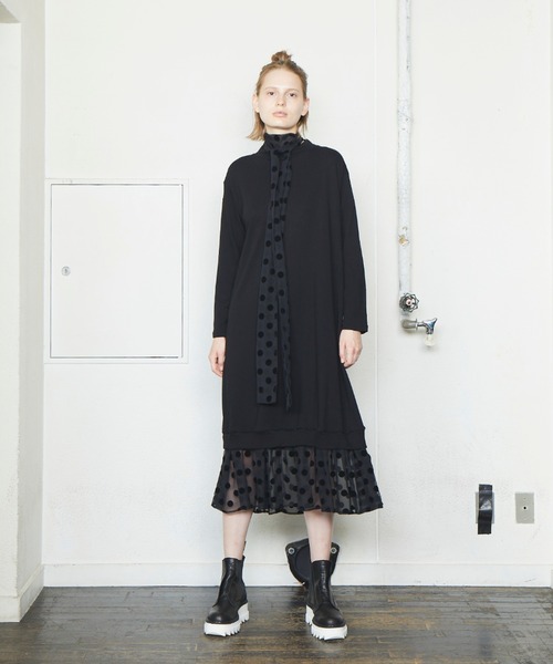 60 ファイン裏毛 タイワンピース ワンピース Gomme ゴム のファッション通販 Zozotown