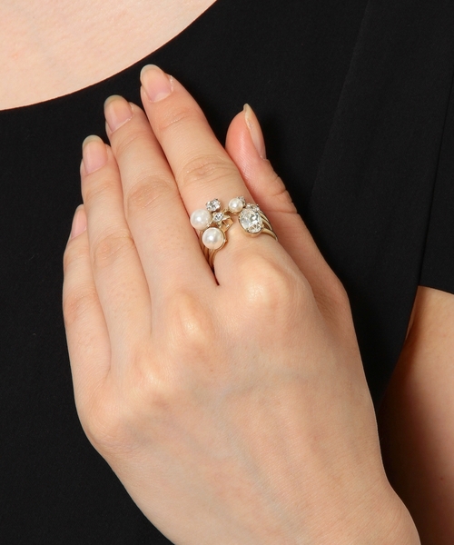 BEAUTY&YOUTH UNITED ARROWS（ビューティーアンドユースユナイテッドアローズ）の「BYSF ビジューキャスケット4セットリング（リング・レディース・その他1/その他2・フリー）」の8枚目の写真