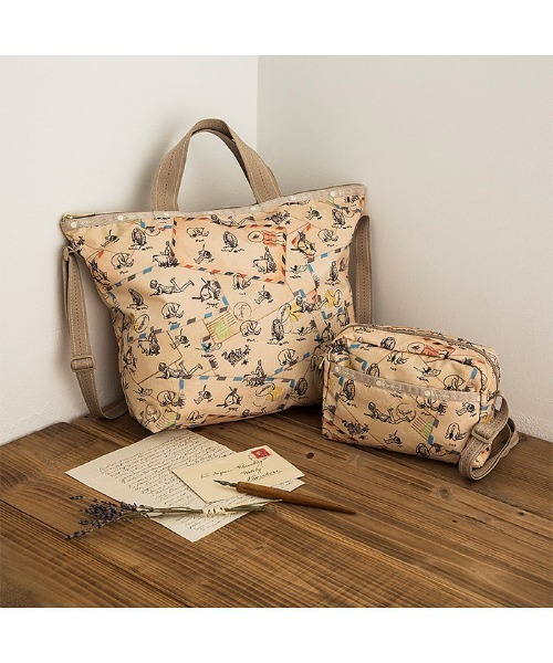 トートバッグ LeSportsac “Disney Classic Pooh Collection”DELUXE