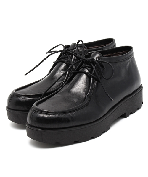 ROSE BUD（ローズバッド）の「(PAOLA FERRI) 9636 LEATHER WALLABY（その他シューズ・レディース・ブラック/ワイン・39/36/38/37）」の2枚目の写真