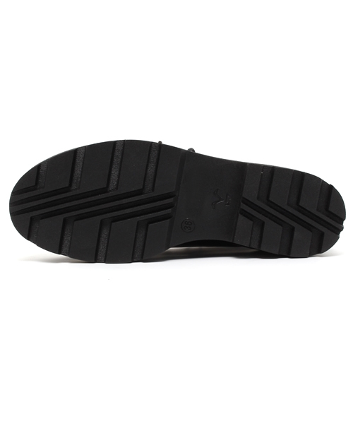 ROSE BUD（ローズバッド）の「(PAOLA FERRI) 9636 LEATHER WALLABY（その他シューズ・レディース・ブラック/ワイン・39/36/38/37）」の3枚目の写真