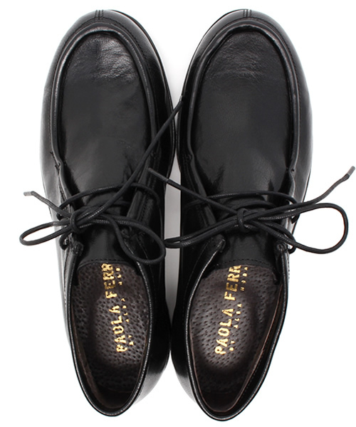 ROSE BUD（ローズバッド）の「(PAOLA FERRI) 9636 LEATHER WALLABY（その他シューズ・レディース・ブラック/ワイン・39/36/38/37）」の5枚目の写真