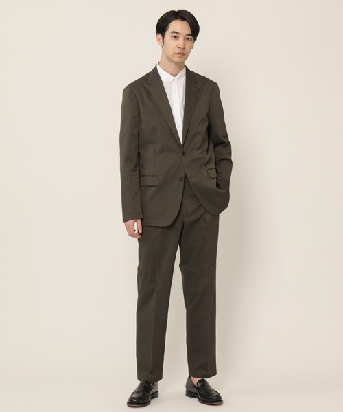 KASHIYAMA（カシヤマ）の「ボタンダウンショートスリーブ　ロイヤルオックス　カジュアルテイルシャツ（シャツ/ブラウス・メンズ・ネイビー/ホワイト・マルチサイズ）」の17枚目の写真