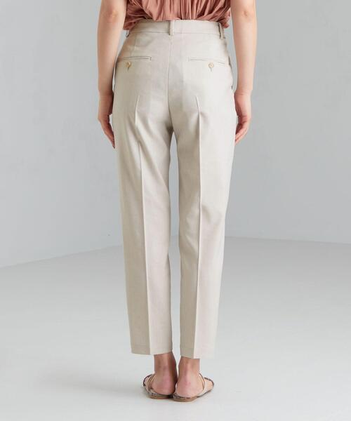 green label relaxing（グリーンレーベルリラクシング）の「◆FFC PE/LI/PU スティック パンツ（その他パンツ・レディース・ネイビー/レッド/モカ/ナチュラル・40/38/36/34）」の16枚目の写真