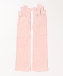 ロンググローブ ロング」に該当する手袋（ピンク/桃色系