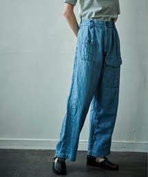 kha:ki | 「KHA:KI / カーキ」ワイドストレートファティーグパンツ"SOFT FATIGUE PANTS"(その他パンツ)