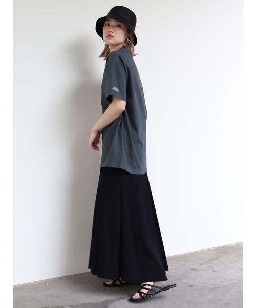 MURUA（ムルーア）の「パネルスウィッチングマキシスカート（スカート・レディース・ホワイト/ブラック/イエロー/ブラウン・FREE）」の9枚目の写真