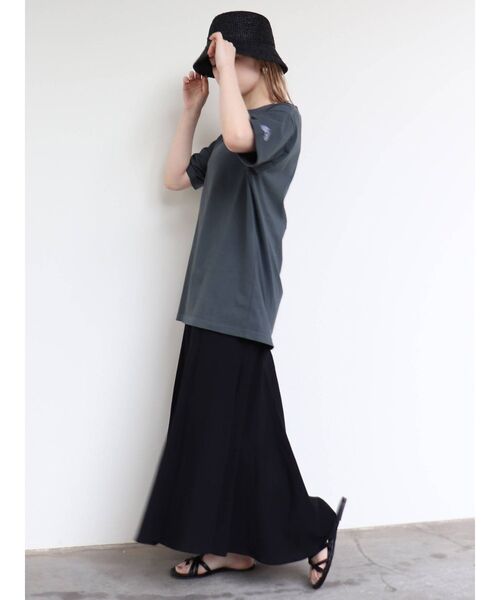 MURUA（ムルーア）の「パネルスウィッチングマキシスカート（スカート・レディース・ホワイト/ブラック/イエロー/ブラウン・FREE）」の17枚目の写真