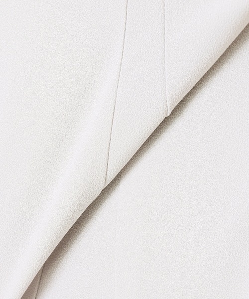 SLOBE IENA（スローブイエナ）の「切り替えフレアワンピース【手洗い可能】◆（シャツワンピース・レディース・ネイビー/グレー系その他/グリーン系その他/ブルー系その他・38/36）」の13枚目の写真