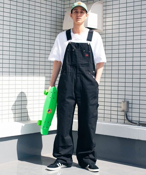 Beautiful Harmony(ビューティフルハーモニー)の「TOUGH DUCK/UNLINEDオーバーオール(サロペット/オーバーオール・メンズ・ブラック/ブラウン・36/30/32/34)」の2枚目の写真