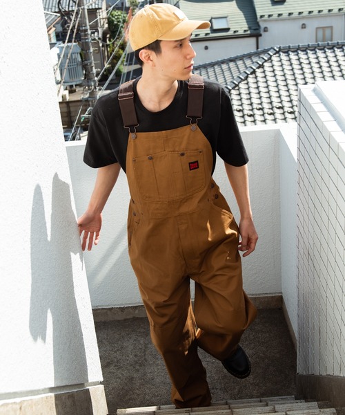 Beautiful Harmony(ビューティフルハーモニー)の「TOUGH DUCK/UNLINEDオーバーオール(サロペット/オーバーオール・メンズ・ブラック/ブラウン・36/30/32/34)」の11枚目の写真