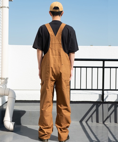 Beautiful Harmony(ビューティフルハーモニー)の「TOUGH DUCK/UNLINEDオーバーオール(サロペット/オーバーオール・メンズ・ブラック/ブラウン・36/30/32/34)」の9枚目の写真