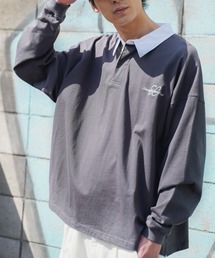 WEGO | WEGO/ヘビーウエイトビッグシルエットラガーシャツ(ポロシャツ)