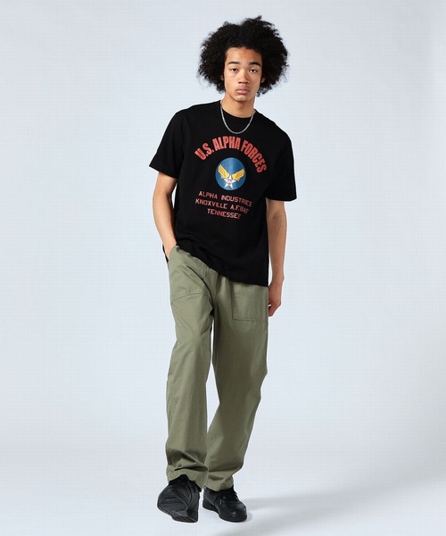 Alpha Industries（アルファインダストリーズ）の「イージーベーカーパンツ／シェフパンツ 無地（その他パンツ・メンズ・ブラック/オリーブ/ベージュ・LARGE/X-LARGE/SMALL/MEDIUM）」の10枚目の写真