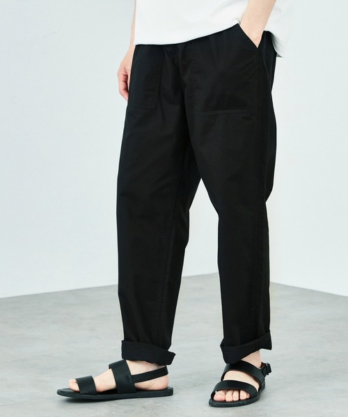 Alpha Industries（アルファインダストリーズ）の「イージーベーカーパンツ／シェフパンツ 無地（その他パンツ・メンズ・ブラック/オリーブ/ベージュ・LARGE/X-LARGE/SMALL/MEDIUM）」の15枚目の写真