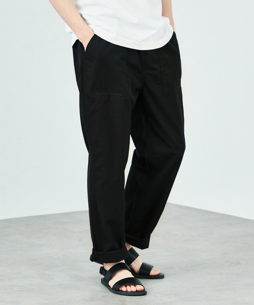 Alpha Industries（アルファインダストリーズ）の「イージーベーカーパンツ／シェフパンツ 無地（その他パンツ・メンズ・ブラック/オリーブ/ベージュ・LARGE/X-LARGE/SMALL/MEDIUM）」の16枚目の写真